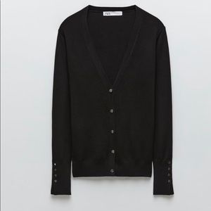 Zara knit cardigan with buttons